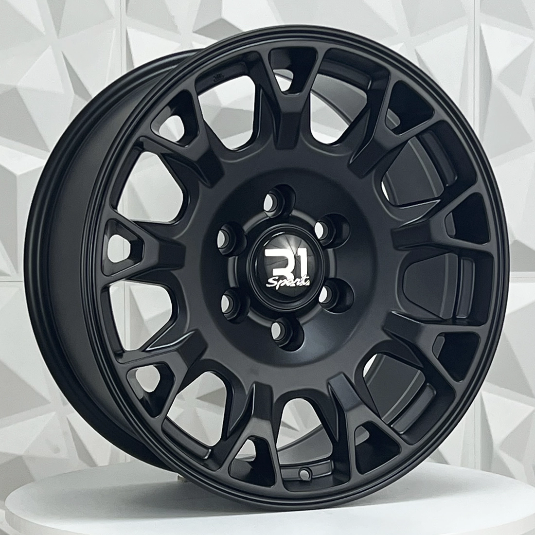 Rin 174792 RIN 17X9 6-139.7 R1 SPORT QC2029 MATT BLACK ET0 CB106.1 6-139.7 con barrenación 6-139.7