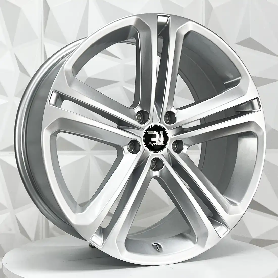 Rin 198568 RIN 19X8.5 5-112 R1 SPORT VH1912 SILVER ET45 CB57.1 5-112 con barrenación 5-112