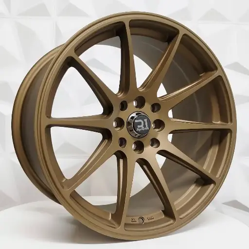 Rin 171550 RIN 17X8.25 4-100/114.3 R1 SPORT DX616 MATT BRONZE ET28 CB73.1 4-114.3 con barrenación 4-114.3