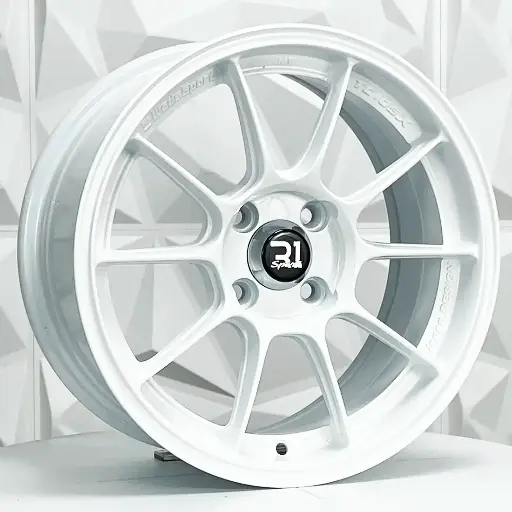 151578 RIN 15X7 4-100 R1 SPORT DX133 WHITE ET33 CB73.1 4-100