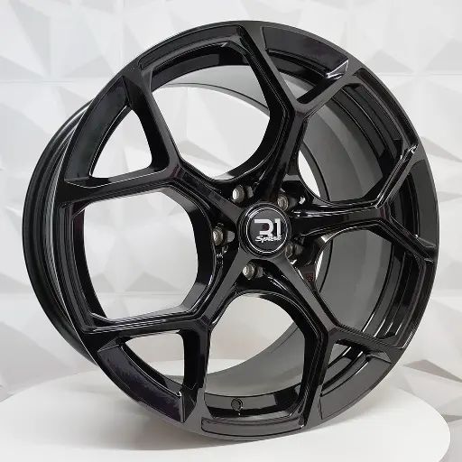 Rin 188562 RIN 18X8 5-112 R1 SPORT AH2030 GLOSS BLACK ET40 CB66.5 5-112 con barrenación 5-112