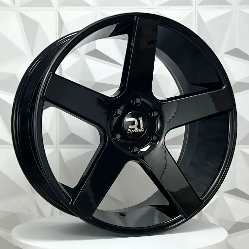 Rin 268501 RIN 26X10 6-139.7 R1 SPORT 5198 GLOSS BLACK ET25 CB78.1 6-139.7 con barrenación 6-139.7