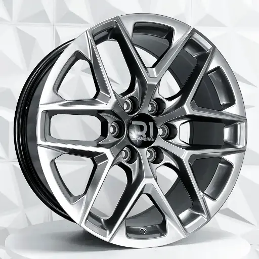 201003 RIN 20X9 6-139.7 R1 SPORT YC3238 HYPER BLACK ET28 CB78.1 6-139.7