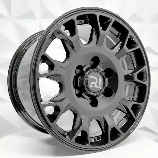 Rin 174794 RIN 17X9 6-139.7 R1 SPORT QC2029 GLOSS BLACK ET0 CB106.1 6-139.7 con barrenación 6-139.7