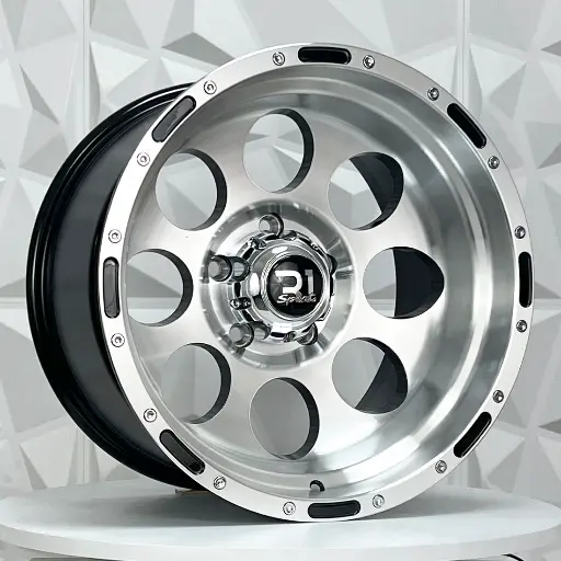 Rin 172211 RIN 17X10 6-139.7 R1 SPORT L087 BLACK MF ML ET-27 CB106.1 6-139.7 con barrenación 6-139.7