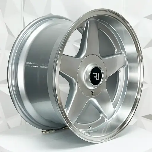 174731 F17X8.5 R17X9.5 5-100/113 QC1885 SILVER MACHINE LIP ET20 CB73.1 5-100
