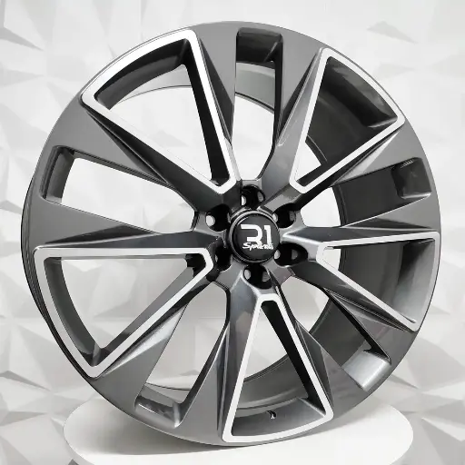 260505 RIN 26X10 6-139.7 R1 SPORT FE669 GUNMETAL MACHINE FACE ET24 CB78.1 6-139.7