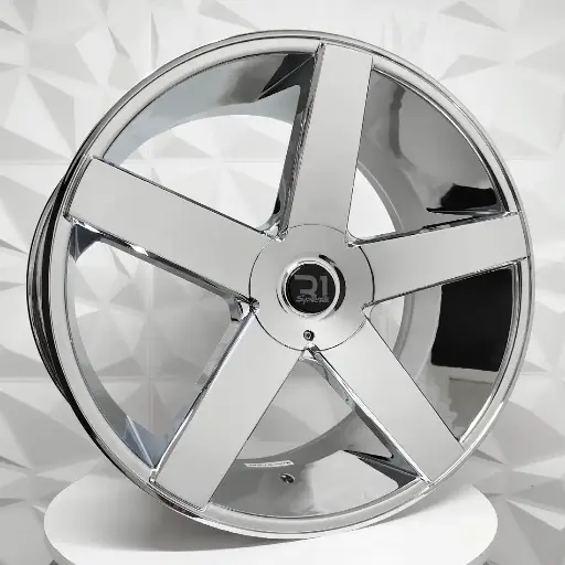 247507 RIN 24X10 6-135/139.7 R1 SPORT 5077 CHROME ET25 CB87.1 6-139.7
