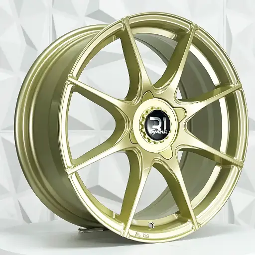 Rin 178580 RIN 17X7.5 4-100 R1 SPORT SWOH04 LIGH GOLD ET35 CB73.1 4-100 con barrenación 4-100