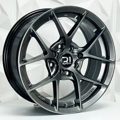 151573 RIN 15X7 4-100 R1 SPORT DX221 HYPER BLACK ET35 CB73.1 4-100