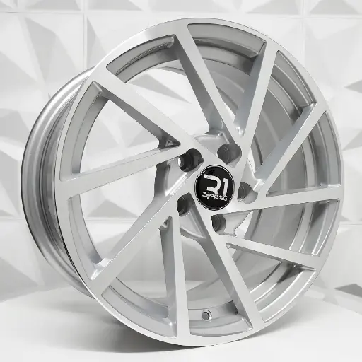 151604 RIN 15X6.5 5-100 R1 SPORT DX345 SILVER MACHINE FACE ET30 CB73.1 5-100