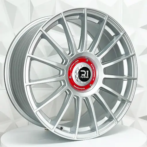 Rin 196524 RIN 19X8.5 5-100 R1 SPORT 963 SILVER ET42 CB73.1 5-100 con barrenación 5-100
