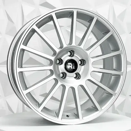 Rin 174661 RIN 17X7.5 4-100 R1 SPORT QC1690 SILVER ET35 CB73.1 4-100 con barrenación 4-100