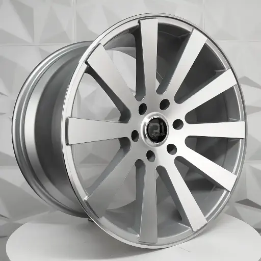 Rin 202118 RIN 20X10 6-139.7 R1 SPORT L2353 SILVER MACHINE FACE ET26 CB78.1 6-139.7 con barrenación 6-139.7