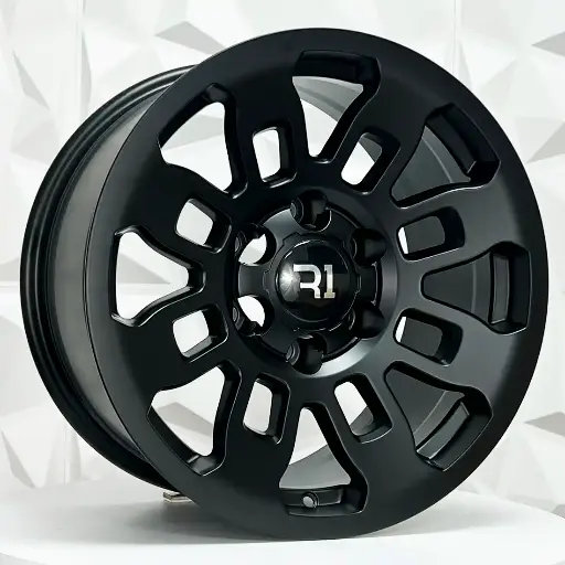 174683 RIN 17X9 6-139.7 R1 SPORT QC1262 MATT BLACK ET0 CB106.1 6-139.7