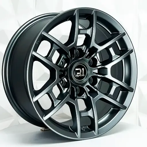 174741 RIN 17X9 6-139.7 R1 SPORT QC1539 MATTE GUNMETAL ET0 CB106.1 6-139.7