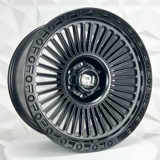 Rin 205526 RIN 20X9 6-135 R1 SPORT FBX086 MATT BLACK ET0 CB87.1 6-135 con barrenación 6-135