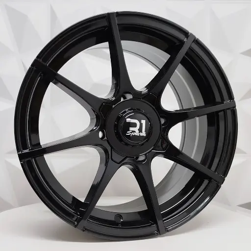 156788 RIN 15X7 4-100/114.3 R1 SPORT 1083 BLACK ET35 CB73.1 4-100