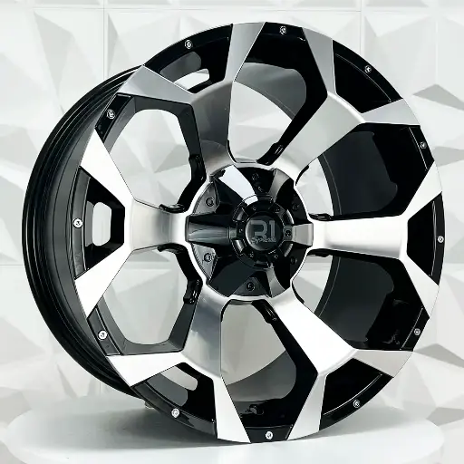207504 RIN 20X10 5-114.3/127 R1 SPORT 6011 BLACK MACHINE FACE ET0 CB83.6 5-127