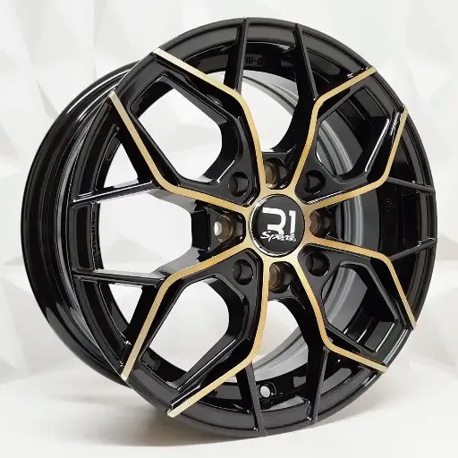 138545 RIN 13X5.5 4-100/114.3 R1 SPORT RGW07 MACHINE BLACK+BRONCE ET35 CB73.1 4-100