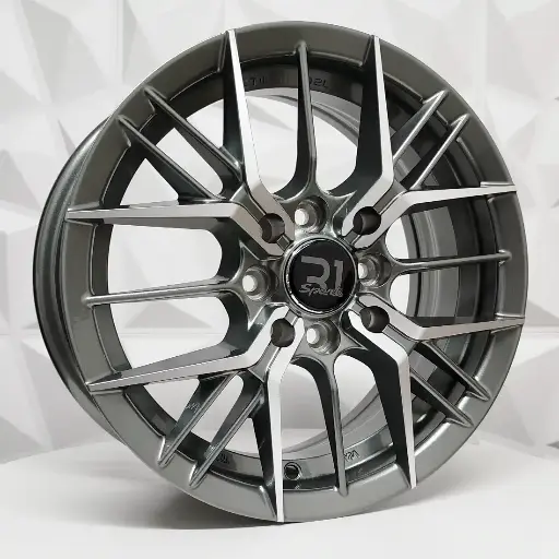 138543 RIN 13X5.5 4-100/114.3 R1 SPORT RGW05 MACHINE GUNMETAL ET35 CB73.1 4-100
