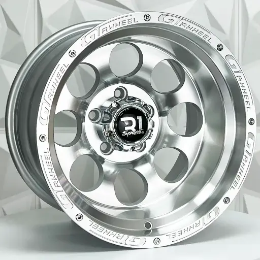 151511 RIN 15X10 5-127 R1 SPORT DX519/8007 SILVER MACHINE FACE MACHINE LIP ET-44 CB83 5-127