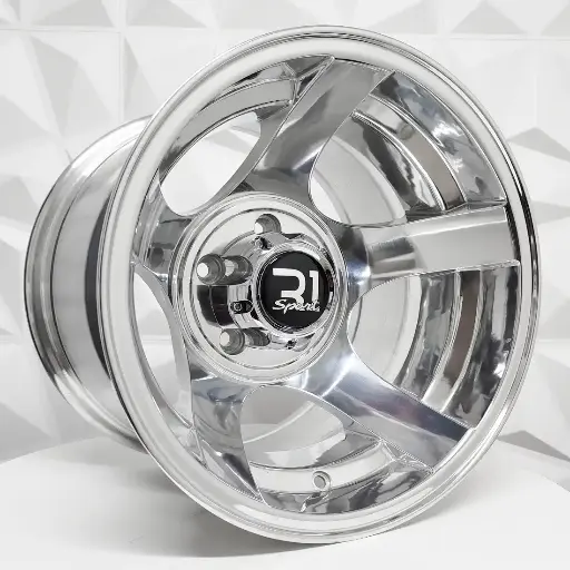 Rin 151592 RIN 15X10 5-127 R1 SPORT 693 FULL POLISH ET-45 CB83.1 5-114.3 con barrenación 5-114.3