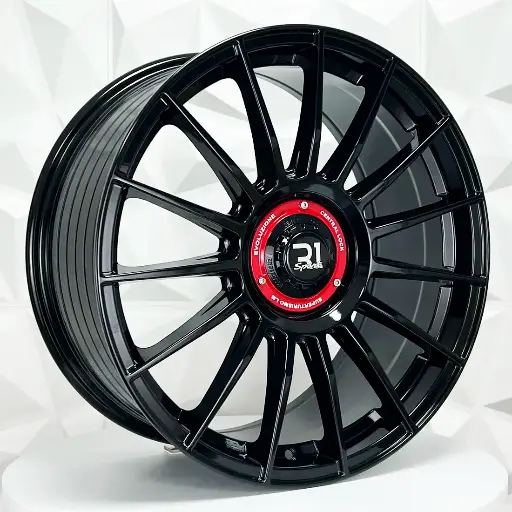 152244 RIN 15X7 5-100 R1 SPORT L2259 BLACK ET20 CB73.1 5-100
