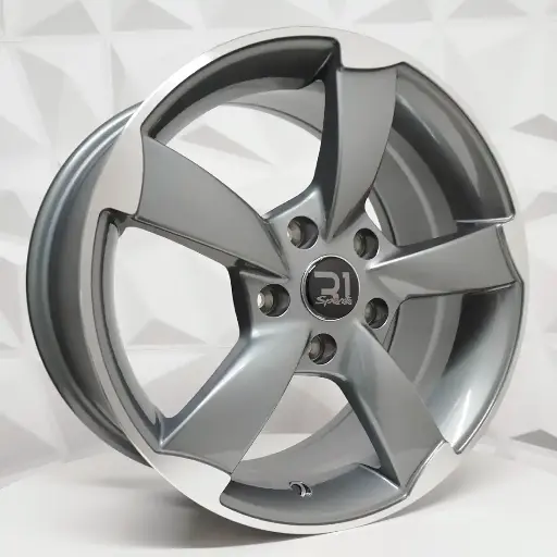 162145 RIN 16X7 5-112 R1 SPORT L357 GUNMETAL MACHINE LIP ET42 CB73.1 5-112