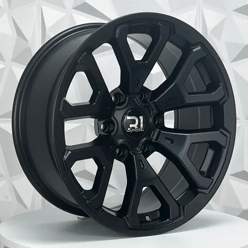 174772 RIN 17X8.5 6-139.7 R1 SPORT QC2044 MATE BLACK ET0 CB106.1 6-139.7