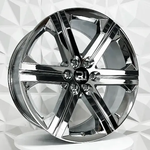 Rin 269040 RIN 26X10 6-139.7 R1 SPORT 799 CHROME ET31 CB78.1 6-139.7 con barrenación 6-139.7