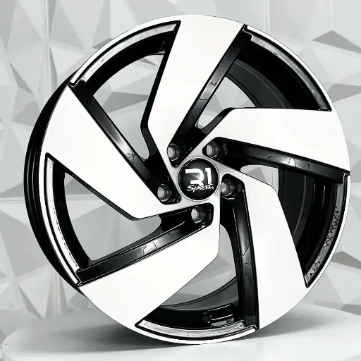 188607 RIN 18X8 5-100 R1 SPORT VH2023 BLACK MACHINE FACE ET35 CB57.1 5-100