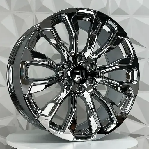 Rin 269041 RIN 26X10 6-139.7 R1 SPORT 107CH CHROME ET31 CB78.1 6-139.7 con barrenación 6-139.7