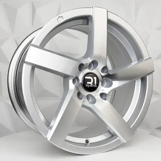 153526 F15X7 R15X8 4-100/14.3 5836 SILVER MACHINE FACE ET30/15 CB73.1 4-100
