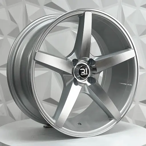 176565 RIN 17X8 4-100 R1 SPORT 367 SILVER MACHINE ET30 CB73.1 4-100