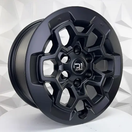 174807 RIN 17X8 6-139.7 R1 SPORT QC2017 MATE BLACK ET5 CB106.1 6-139.7