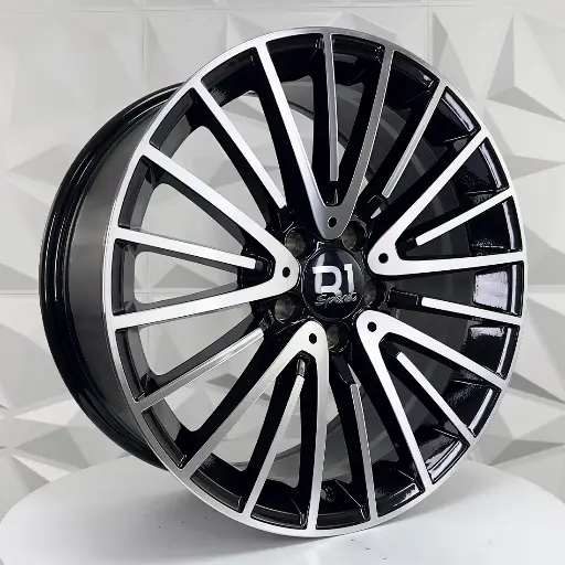 FF188637 F18X8 R18X9 5-112 H3064FA MACHINE BLACK ET36/42 CB66.5 5-112
