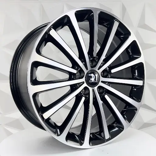 FF188634 RIN 18X8 5-112 R1 SPORT H352F MACHINE BLACK ET48 CB57.1 5-112