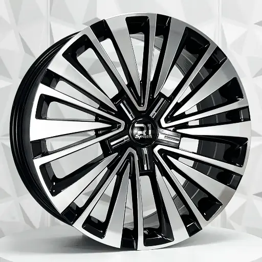 FF188635 RIN 18X8 5-112 R1 SPORT H663F MACHINE BLACK ET44 CB57.1 5-112