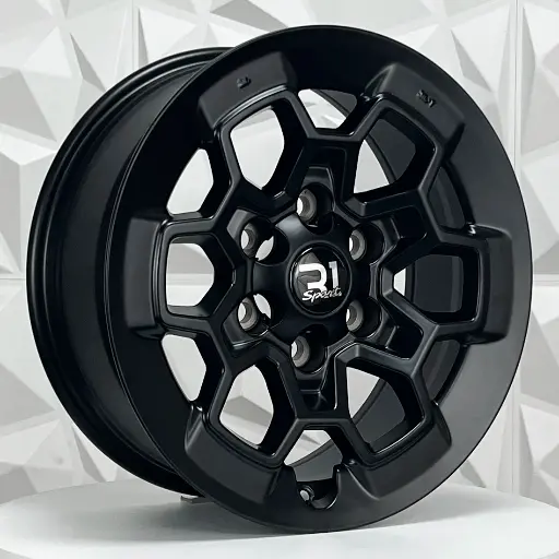 FF188640 RIN 18X8 6-139.7 R1 SPORT H3210F MATTE BLACK ET25 CB106.1 6-139.7