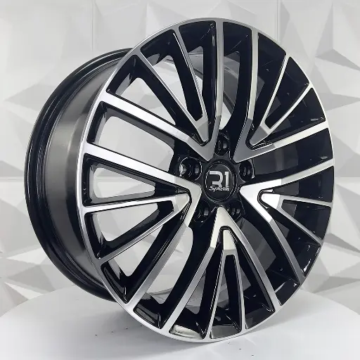 178662 RIN 17X7.5 5-112 R1 SPORT 7035 BLACK MACHINE FACE ET50 CB57.1 5-112