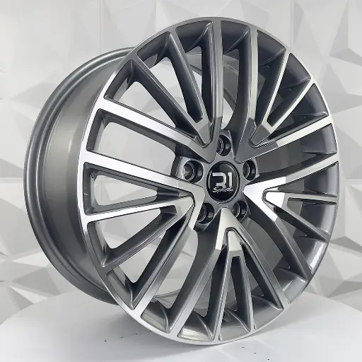 178661 RIN 17X7.5 5-112 R1 SPORT 7035 GUNMETAL MACHINE FACE  ET50 CB57.1 5-112