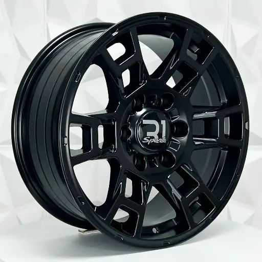 177521 RIN 17X7.5 6-139.7 R1 SPORT LP157 BLACK MATE ET20 CB106.1 6-139.7