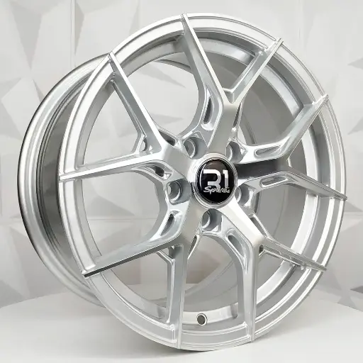 151647 RIN 15X7 5-100 R1 SPORT DX377 SILVER MACHINE FACE ET35 CB73.1 5-100