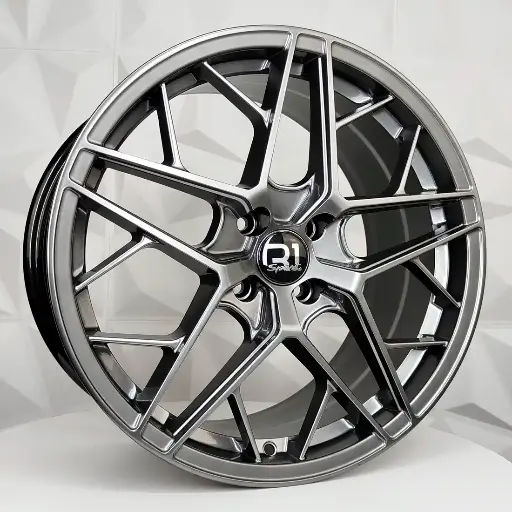 171587 RIN 17X7.5 5-100 R1 SPORT DX673 HYPER BLACK ET35 CB73.1 5-100