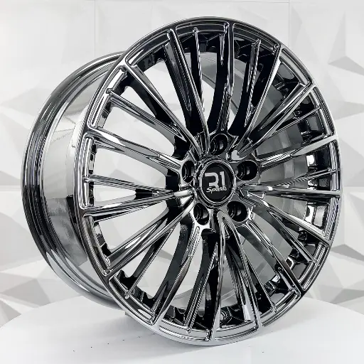 179504 RIN 17X7.5 5-114.3 R1 SPORT FBX042 VACUMM CHROME ET35 CB73.1 5-114.3