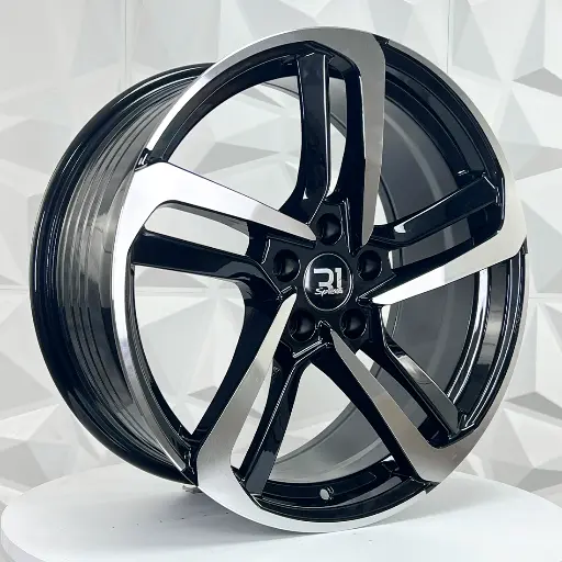 179511 RIN 17X7.5 5-112 R1 SPORT GL194 BLACK MACHINE FACE ET35 CB66.45 5-112