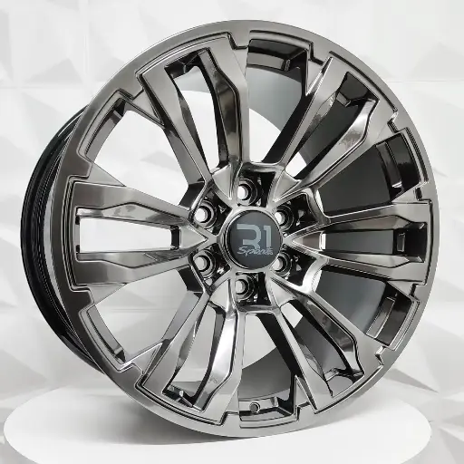 209436 RIN 20X9 6-139.7 R1 SPORT 6215/6125 HYPER BLACK CV ET24 CB78.1 6-139.7