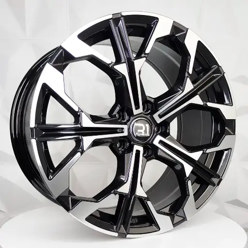 190531 F19X8 R19X9 5-120 F9735 BLACK MACHINE FACE ET30 CB72.6 5-120