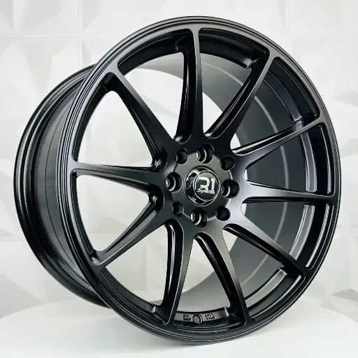 171597 RIN 17X8.25 4-100/114.3 R1 SPORT DX616 MATTE BLACK ET28 CB73.1 4-100